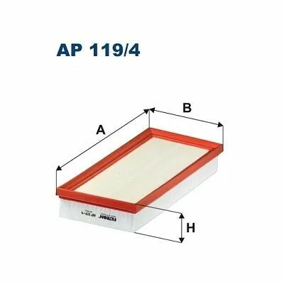 Must-Have FILTRON AP 119/4 Filtro Aria