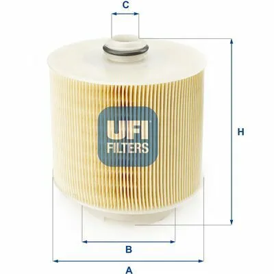 UFI 27.598.00 Filtro Aria Solo Oggi