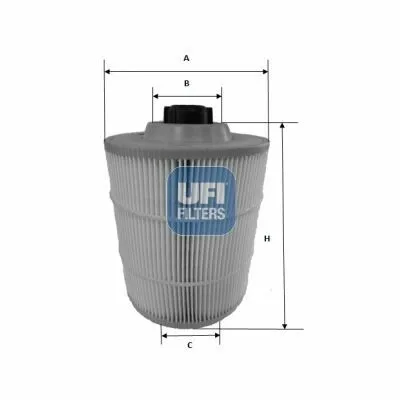 UFI 27.A00.00 Filtro Aria Consegna Rapida