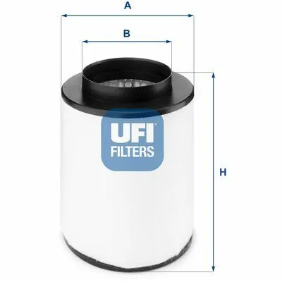 Professionale UFI 27.B54.00 Filtro Aria