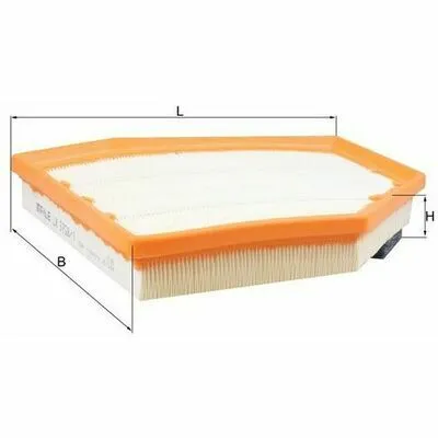 MAHLE LX 3728/1 Filtro Aria Solo Oggi