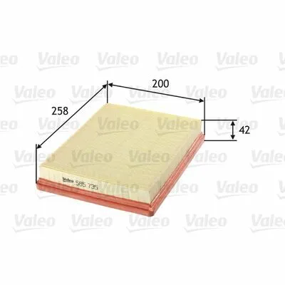 VALEO 585735 Filtro Aria Occasione