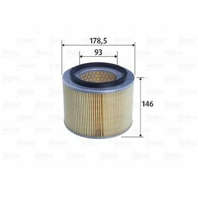 Ordina Subito VALEO 585766 Filtro Aria