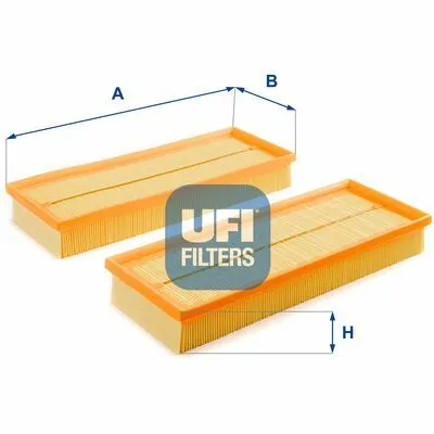 UFI 30.531.00 Filtro Aria Popolare