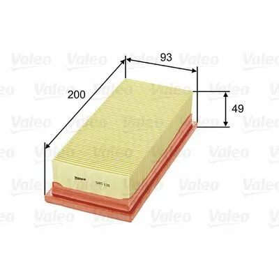 Di Tendenza VALEO 585131 Filtro Aria