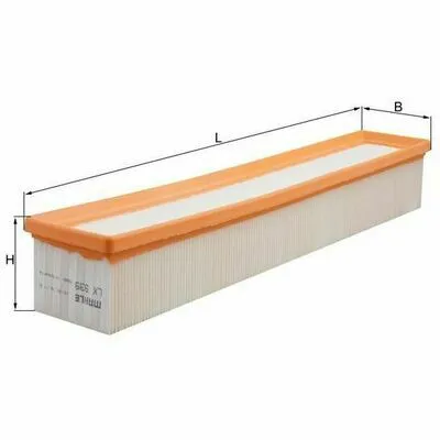 MAHLE LX 939 Filtro Aria Solo Oggi