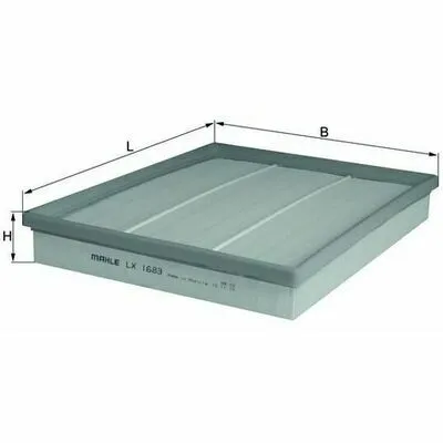 Più Venduto MAHLE LX 1683 Filtro Aria