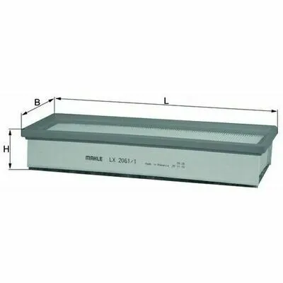 KNECHT LX 2061/1 Filtro Aria Popolare