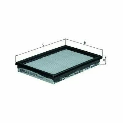 MAHLE LX 1269 Filtro Aria Non Perdere