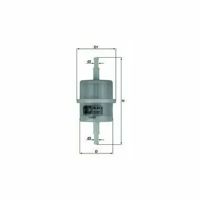 Scelto Dai Clienti MAHLE KL 63 Filtro Carburante