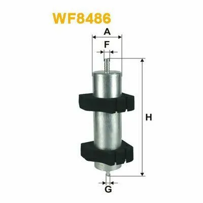 Ultimissimo Modello WIX FILTERS WF8486 Filtro Carburante