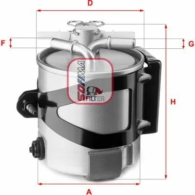 SOFIMA S 5430 GC Filtro Carburante Pagamento Sicuro