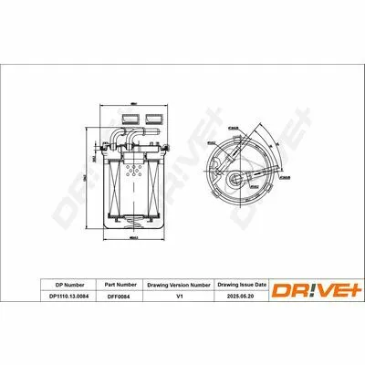 Ordina Subito DR!VE+ DP1110.13.0084 Filtro Carburante