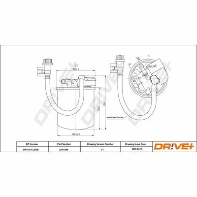 DR!VE+ DP1110.13.0199 Filtro Carburante Ordina Subito