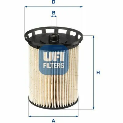 UFI 26.129.00 Filtro Carburante Bestseller