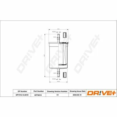 DR!VE+ DP1110.13.0018 Filtro Carburante A Buon Prezzo