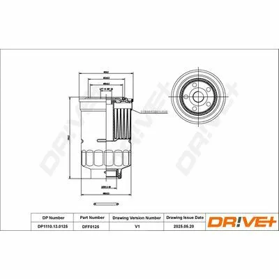 DR!VE+ DP1110.13.0125 Filtro Carburante Prezzo Scontato