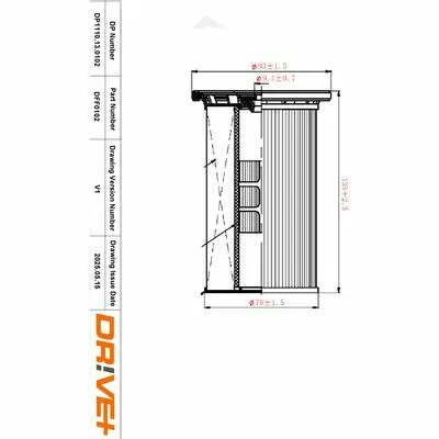 DR!VE+ DP1110.13.0102 Filtro Carburante Ordina Subito
