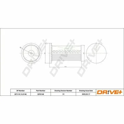 DR!VE+ DP1110.13.0148 Filtro Carburante Scelto Dai Clienti