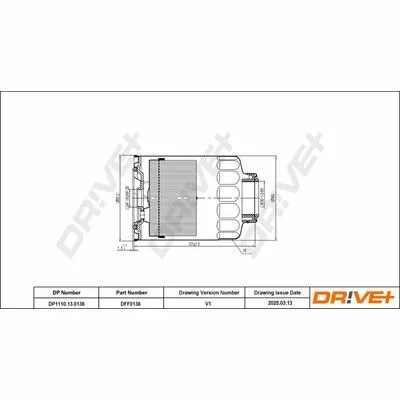 DR!VE+ DP1110.13.0136 Filtro Carburante Must-Have