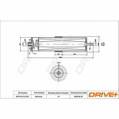 DR!VE+ DP1110.13.0115 Filtro Carburante Sconto