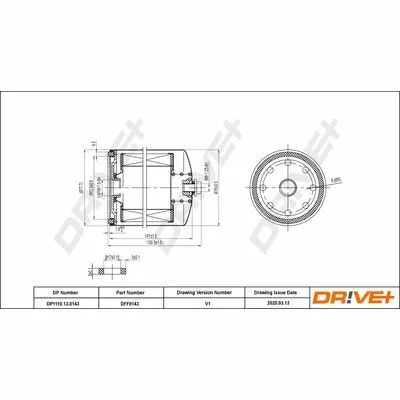 DR!VE+ DP1110.13.0143 Filtro Carburante Ultima Occasione