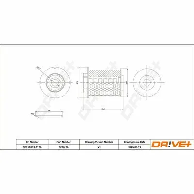 DR!VE+ DP1110.13.0176 Filtro Carburante Compra Adesso