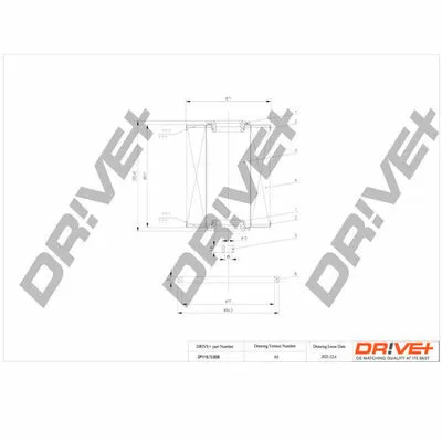 Nuova Collezione DR!VE+ DP1110.13.0036 Filtro Carburante