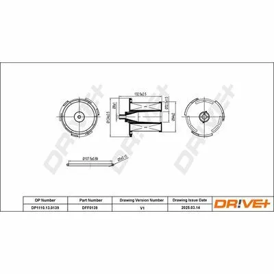 Quantità Limitata DR!VE+ DP1110.13.0139 Filtro Carburante