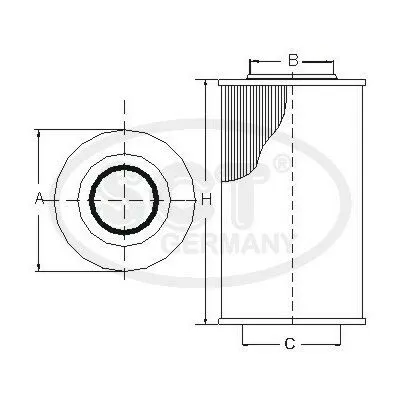 Offerta Speciale SCT - MANNOL SC 7047 P Filtro Carburante