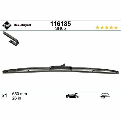 SWF DAS ORIGINAL HBLADE 116185 Spazzola Tergi Vendita Finale