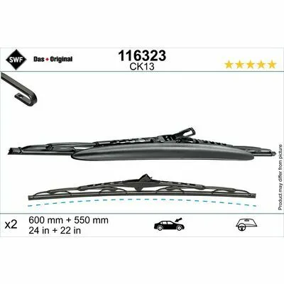 SWF DAS ORIGINAL SET 116323 Spazzola Tergi Occasione