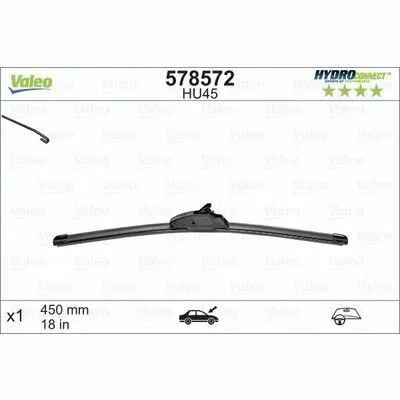 Compra Oggi Stesso VALEO HYDROCONNECT UPGRADE 578572 Spazzola Tergi