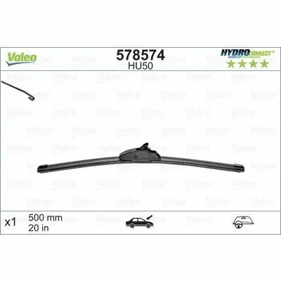 Compra Oggi Stesso VALEO HYDROCONNECT UPGRADE 578574 Spazzola Tergi