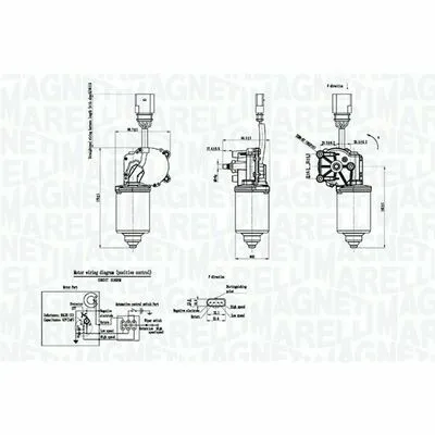 MAGNETI MARELLI 064053012010 Motore Tergicristallo Offerta