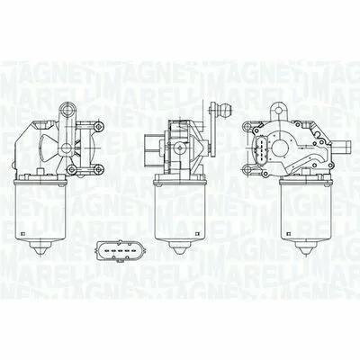 MAGNETI MARELLI 064050002010 Motore Tergicristallo Prezzo Scontato