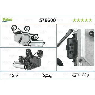 VALEO ORIGINAL PART 579600 Motore Tergicristallo Popolare