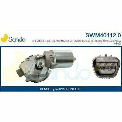 Compra Adesso SANDO Brand New HQ SWM40112.0 Motore Tergicristallo