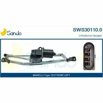 Prezzo Di Fabbrica SANDO Brand New HQ SWS30110.0 Tiranteria Tergicristallo