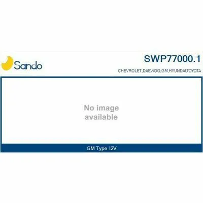 SANDO Genuine SWP77000.1 Pompa Acqua Lavaggio, Pulizia Cristalli Professionale