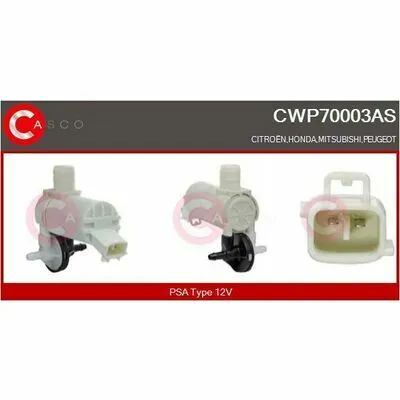 CASCO Brand New HQ CWP70003AS Pompa Acqua Lavaggio, Pulizia Cristalli Di Tendenza