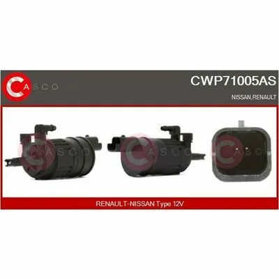 A Buon Prezzo CASCO Brand New HQ CWP71005AS Pompa Acqua Lavaggio, Pulizia Cristalli