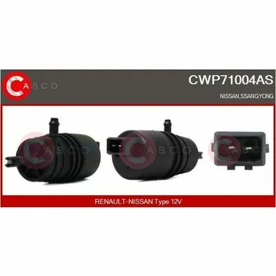 CASCO Brand New HQ CWP71004AS Pompa Acqua Lavaggio, Pulizia Cristalli Novità