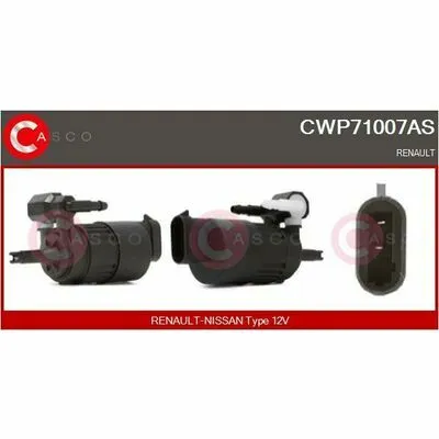 CASCO Brand New HQ CWP71007AS Pompa Acqua Lavaggio, Pulizia Cristalli Popolare