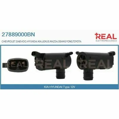 Solo Oggi REAL Brand New HQ 27889000BN Pompa Acqua Lavaggio, Pulizia Cristalli