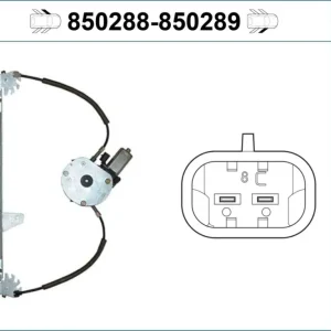 VALEO 850288 - Alzacristallo ATP Autoricambi Offerta Lampo