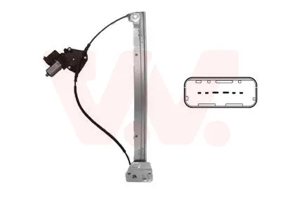 VAN WEZEL 3797264 - Alzacristallo ATP Autoricambi Spedito Oggi