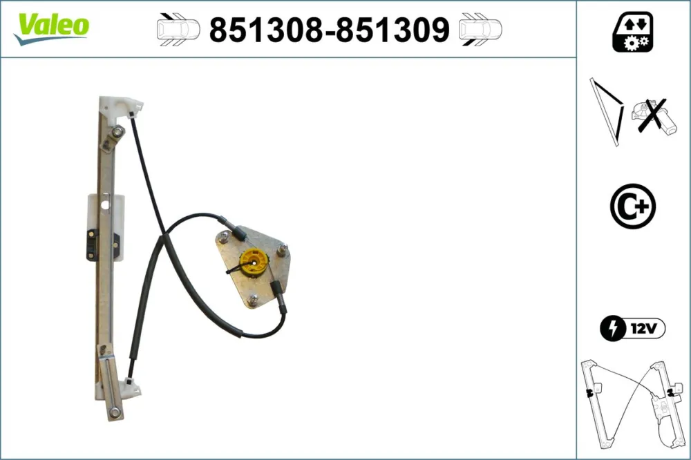VALEO 851308 - Alzacristallo ATP Autoricambi Offerta Speciale