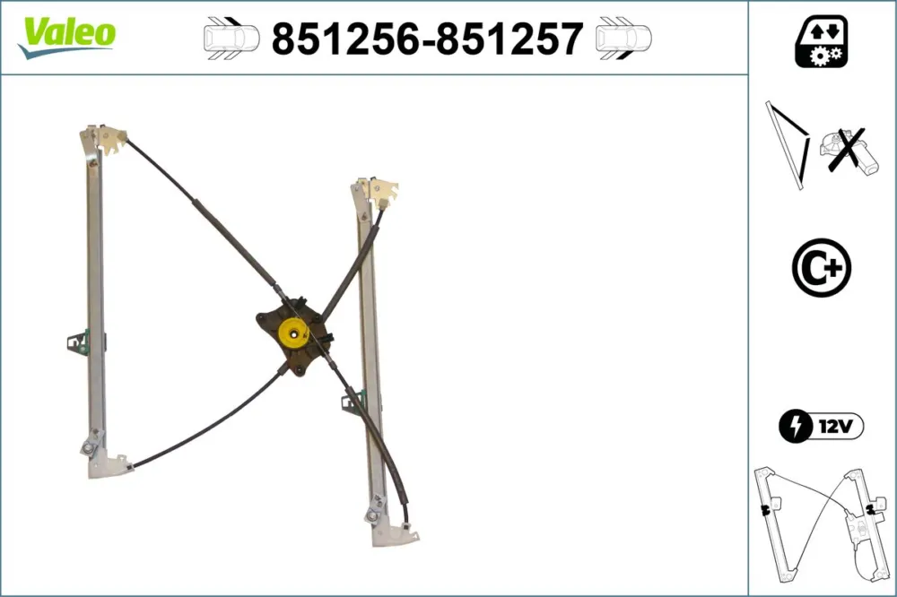 VALEO 851256 - Alzacristallo ATP Autoricambi Offerta Del Giorno