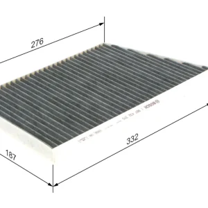 Reso Gratuito BOSCH 1 987 432 370 - Filtro, Aria abitacolo ATP Autoricambi